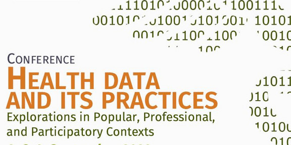 Poster der Konferenz "Health Data And Its Practices"