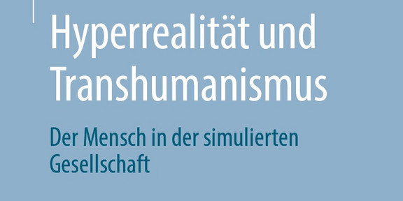 Cover des Buches "Hyperrealität und Transhumanismus" von Mirco Spiegel, 2022