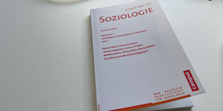 Cover of the journal 'Soziologie', in which the conference report was published